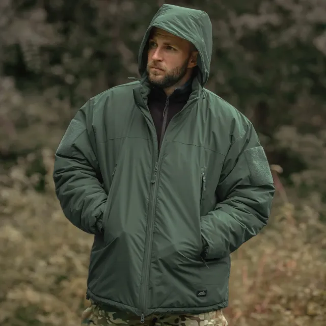 10 - Куртка Helikon Level 7 Climashield Apex Alpha. Олива