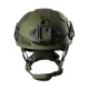 3 - Полегшений тактичний шолом Combatant SuperLITEweight 1.1 kg. Балістичний (NIJ IIIA). Олива. Розмір L