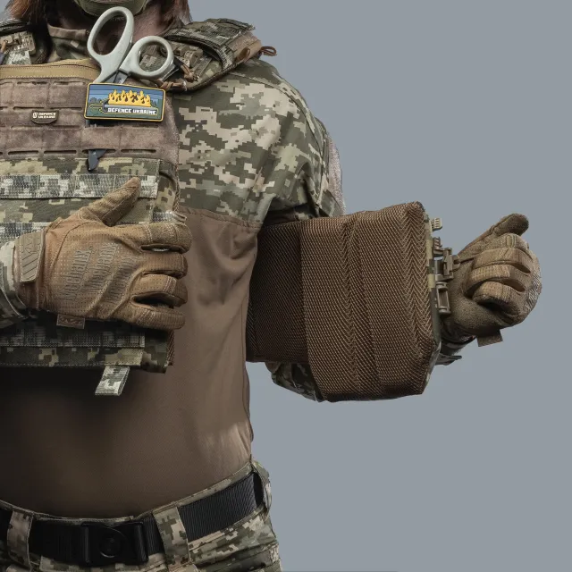 6 - Плитоноска TUR PRO Gen 2, система швидкого скидання. Molle. Колір Піксель. Розмір XL.