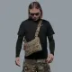 4 - Плечова однолямкова сумка. Збільшена. Cordura 1000D Мультикам