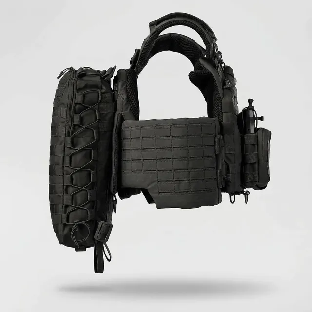 4 - Тактичний рюкзак на 10л. Cordura 1000D. Чорний