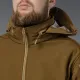 10 - Куртка тактична SoftShell APEX Shield Storm. Осінь-Весна Койот. Розмір L