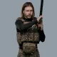 8 - Рашгард, колір Чорний, поліестер. Розмір L
