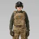5 - Плитоноска жіноча Warmor gen.3 FL SPECPROM (for Ladies). Без підсумків. Зі швидким боковим та верхнім скиданням (без плит). Піксель