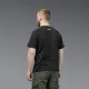 6 - Футболка Urban Cotton. Хлопок/эластан. Черная. Размер S
