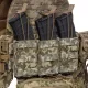 10 - Плитоноска TUR PRO Gen 2, (Комплект 7 підсумків) з системою швидкого скидання. Molle. Колір Піксель. Розмір M.