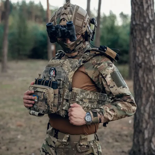 3 - Утилітарний Адмін-підсумок під 3 АК/AR Піксель MOLLE