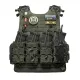 9 - Плитоноска VEPR, збільшена площа захисту. (аналог IOTV G4) Molle. Колір Олива. Розмір L