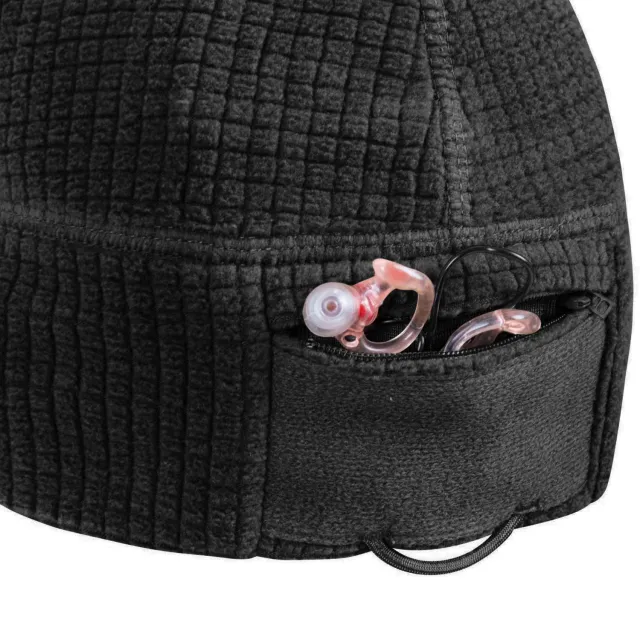 5 - Шапка-подшлемник флисовая Helikon RANGE Beanie. Черный