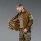 6 - Куртка тактична SoftShell APEX Flex. Осінь-Весна Койот. Розмір S