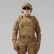 5 - Плитоноска жіноча Warmor gen.3 FL SPECPROM (for Ladies). Без підсумків. Зі швидким боковим та верхнім скиданням (без плит). Койот