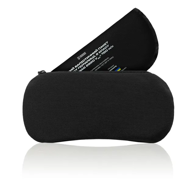 6 - Балістичний захист потилиці 2-го класу захисту. CORDURA 1000D. Чорний