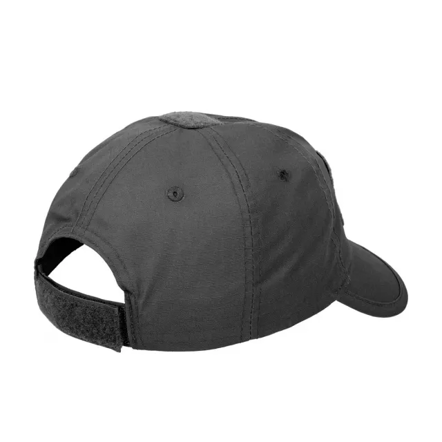 5 - Тактична кепка Helikon PolyCotton Ripstop складна. Чорний
