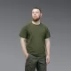 2 - Футболка Urban Cotton. Бавовна/еластан. Олива. Розмір XXL