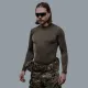 2 - Рашгард, колір Олива, поліестер. Розмір S
