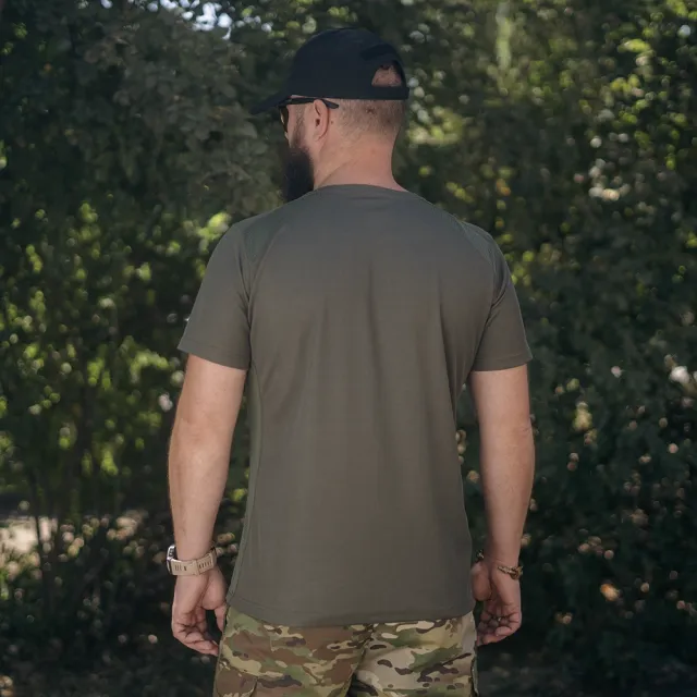 3 - Футболка Combatant Striker. Хакі. Розмір S