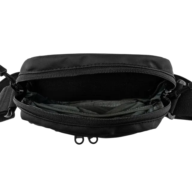 3 - Сумка через плече Pentagon Kleos Stealth Messenger. Чорний