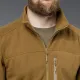 8 - Флісова тактична кофта на блискавці. Койот. Polyester. Розмір XL