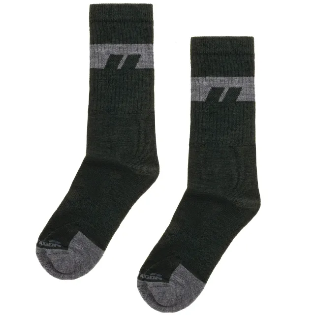 3 - Шкарпетки антибактеріальні Pentagon Alpine Merino Medium. Олива