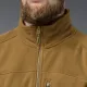 9 - Флісова тактична кофта на блискавці. Койот. Polyester. Розмір XL