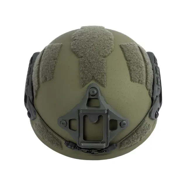5 - Полегшений тактичний шолом Combatant SuperLITEweight 1.1 kg. Балістичний (NIJ IIIA). Олива. Розмір L