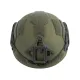 5 - Полегшений тактичний шолом Combatant SuperLITEweight 1.1 kg. Балістичний (NIJ IIIA). Олива. Розмір L