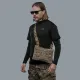 1 - Плечова однолямкова сумка. Збільшена. Cordura 1000D Мультикам