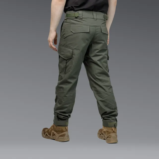 3 - Тактичні штани Battlegear Cargo. Колір Олива. Розмір L