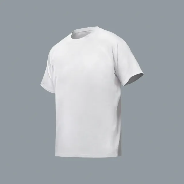 1 - Футболка Urban Cotton. Бавовна/еластан. Біла. Розмір XXL