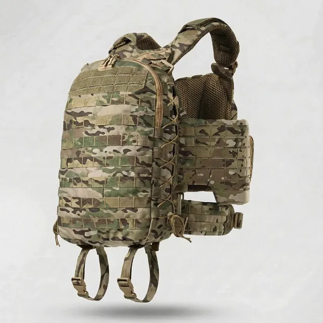 6 - Тактичний рюкзак на 10л. Cordura 1000D. Мультикам
