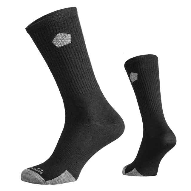 1 - Шкарпетки антибактеріальні Pentagon Alpine Merino Light. Чорний