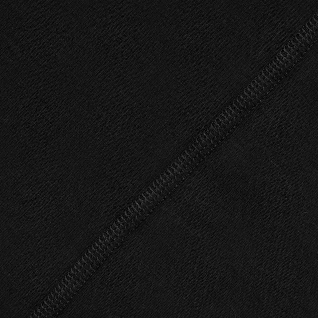 12 - Футболка Urban Cotton. Хлопок/эластан. Черная. Размер S