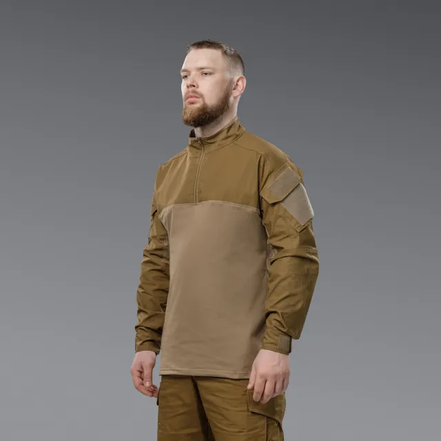 2 - Убакс BattleSkin Regular. Тактична сорочка. Койот. Розмір: L