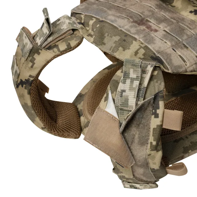 6 - Плитоноска КРУК, система швидкого скидання. Molle. Колір Піксель.