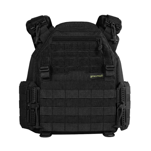 2 - Плитоноска жіноча Warmor gen.3 FL SPECPROM (for Ladies). Без підсумків. Зі швидким боковим та верхнім скиданням (без плит). Чорний
