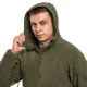 8 - Флисовая куртка-кофта Helikon Patriot Mk2 Hybrid. Олива