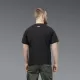 3 - Футболка Urban Cotton. Хлопок/эластан. Черная. Размер S