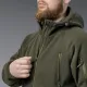 13 - Флісова тактична кофта з капюшоном. Олива. Polyester. Розмір S