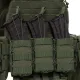 3 - Плитоноска TUR PRO Gen 2, (Комплект 7 підсумків) з системою швидкого скидання. Molle. Колір Олива. Розмір M.