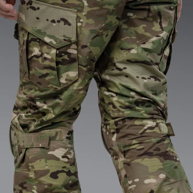 10 - Тактичні брюки Battlegear Regular. Колір Мультикам. Розмір: L