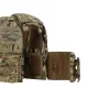 4 - Плитоноска КРУК, система швидкого скидання. Molle. Колір Мультикам.