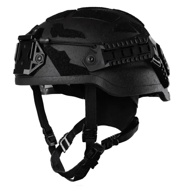 1 - Шолом кевларовий ARCH Middle Cut. ТМ Combatant. Чорний