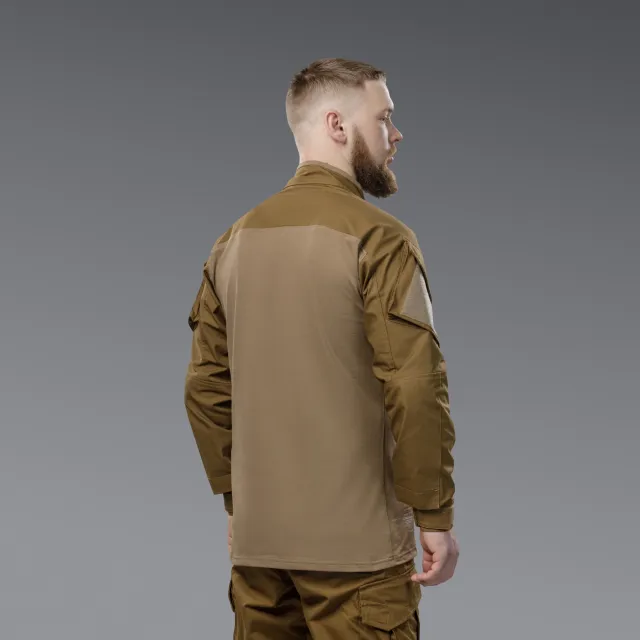 3 - Убакс BattleSkin Regular. Тактична сорочка. Койот. Розмір: L