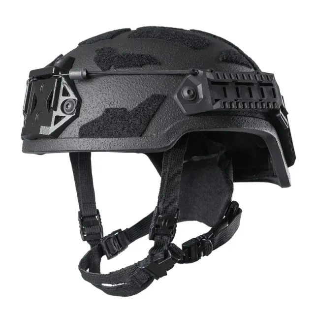 1 - Шолом кевларовий ARCH High Cut. ТМ Combatant. Чорний