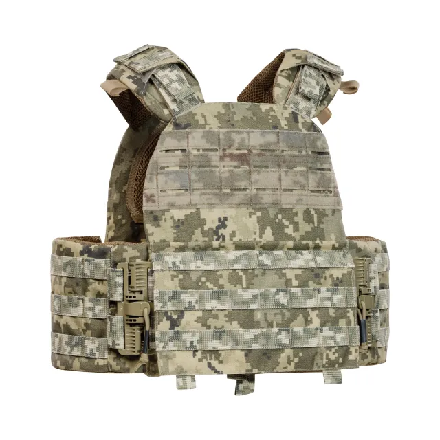 3 - Плитоноска КРУК, система швидкого скидання. Molle. Колір Піксель.