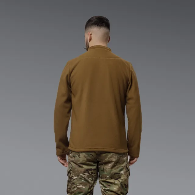 3 - Флісова тактична кофта Snowline Койот. Polyester. Розмір: Reg/S