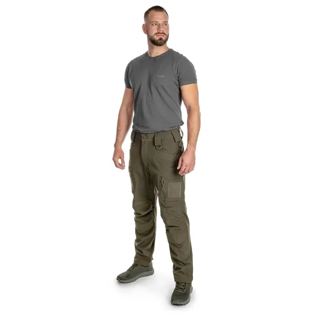 2 - Штани вологозахисні Sturm (Softshell Pants Assault). Колір Ranger Green. Розмір S.