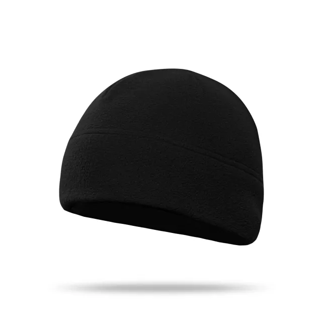 1 - Шапка флісова Winter Cap Чорна. Polyester. Розмір: S-M
