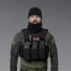 8 - Шапка флісова Winter Cap Чорна. Polyester. Розмір: S-M
