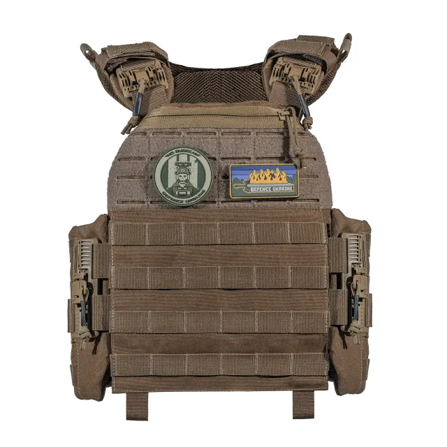 3 - Плитоноска TUR PRO Gen 2, система швидкого скидання. Molle. Колір Койот. Розмір M.